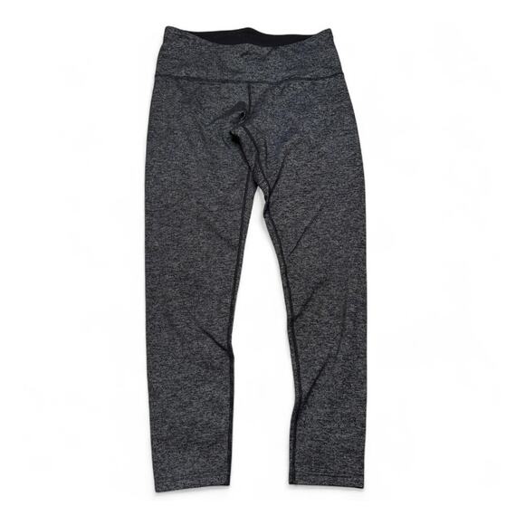 Tuff Athletics Pants - Tuff Athletics Gray Black Yoga Leggings S Supplex Lycra Workout